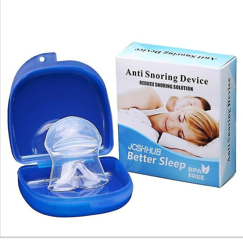 Anti-Snoring Tongue Sleeve Silicone Device Sleep Respirator Apparatus