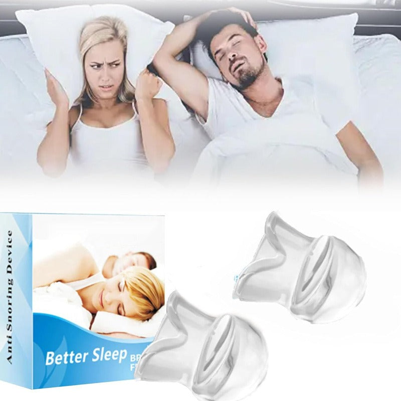 Anti-Snoring Tongue Sleeve Silicone Device Sleep Respirator Apparatus