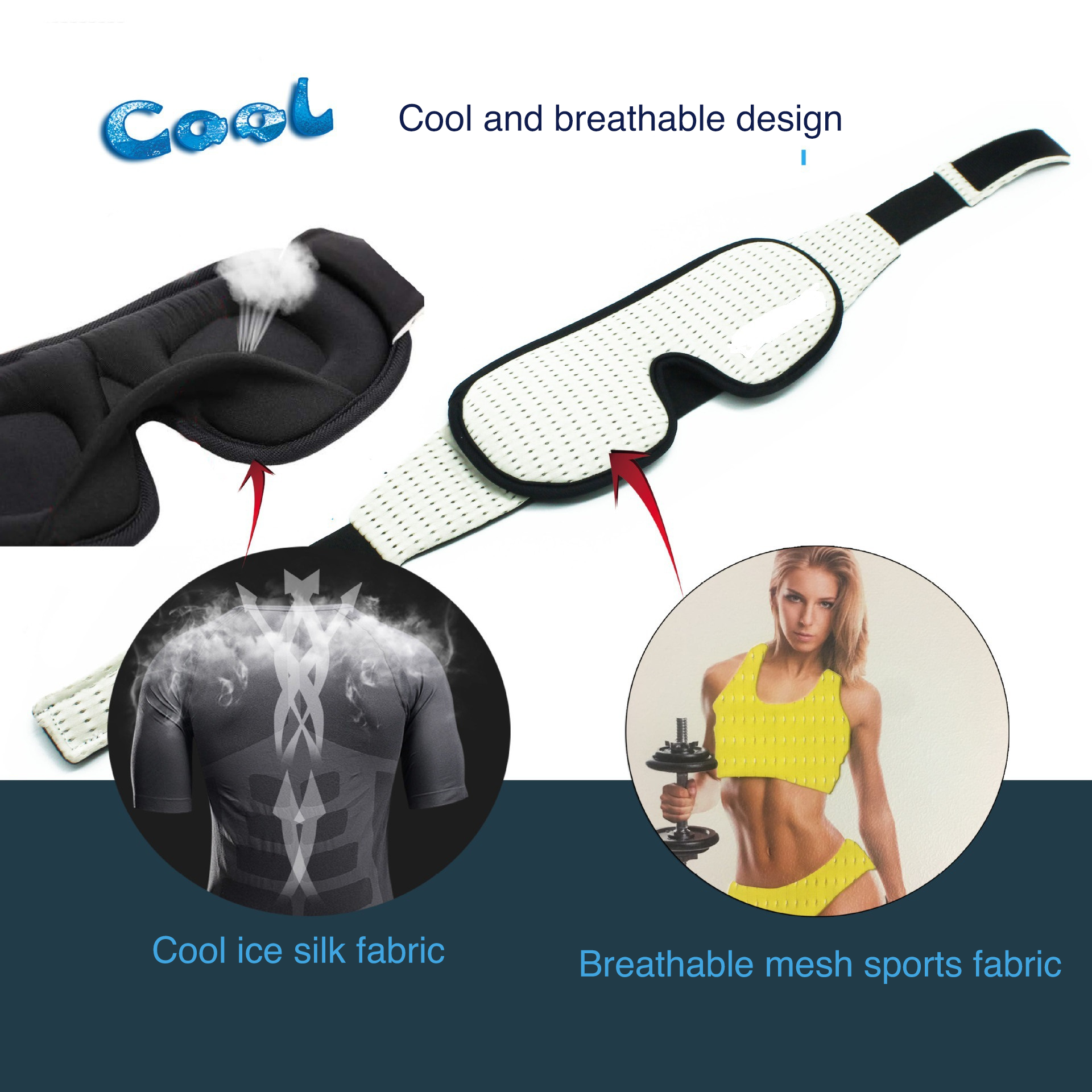 3D Sleeping Mask Soft Padded Eye Shade Sleep Aid