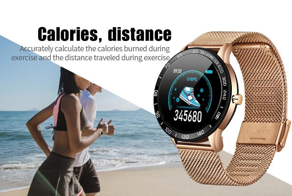 Modern Luxury LED Smartwatch Fitness Tracker