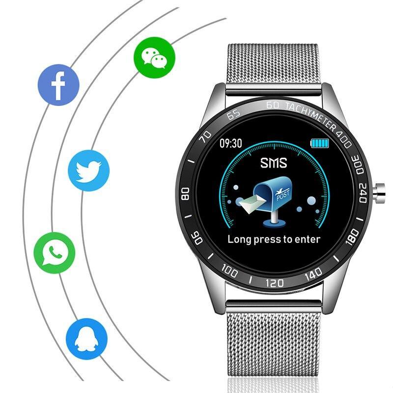 Modern Luxury LED Smartwatch Fitness Tracker