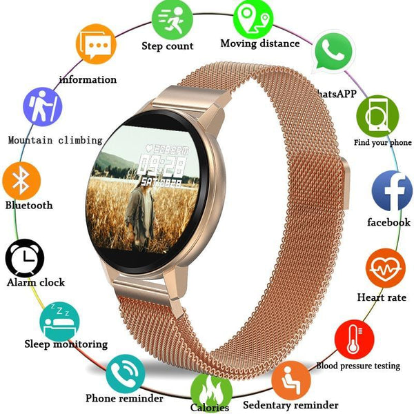 Luxury Smart Fitness Bracelet Watch Unisex