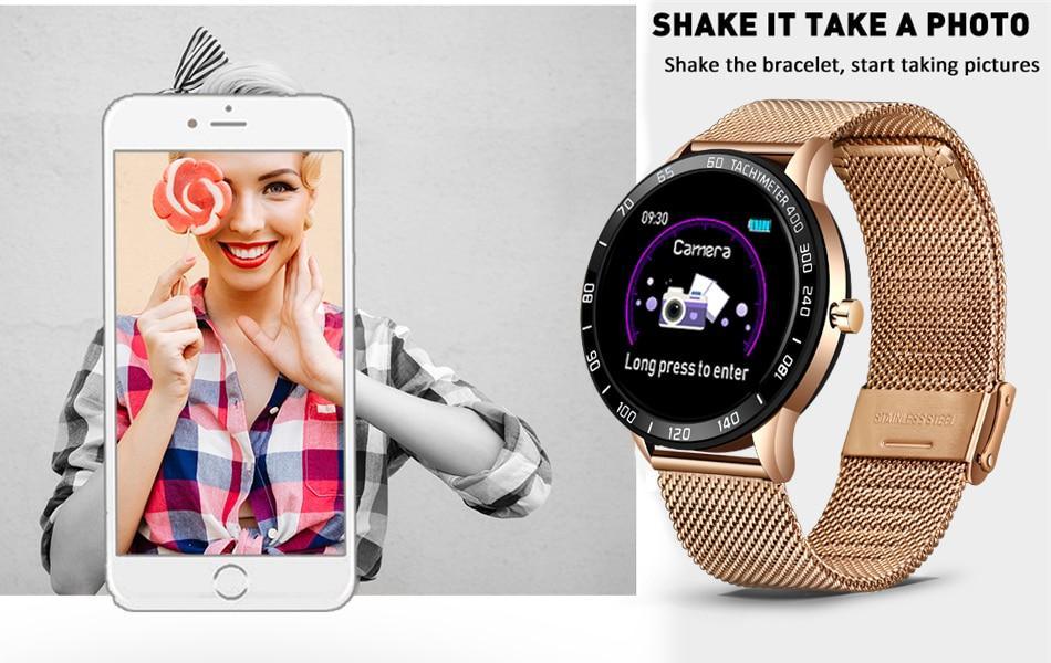 Modern Luxury LED Smartwatch Fitness Tracker