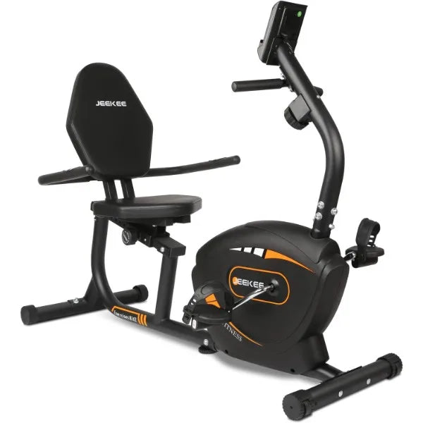Recumbent Exercise Bike Magnetic Indoor Cycling Equipment for Home
