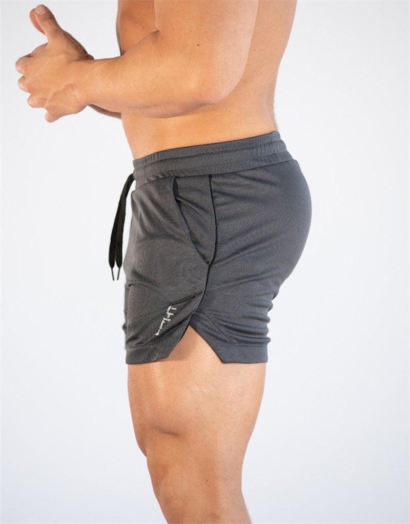 Men’s Quick-Dry Gym Training Shorts with Pockets Fitness Running