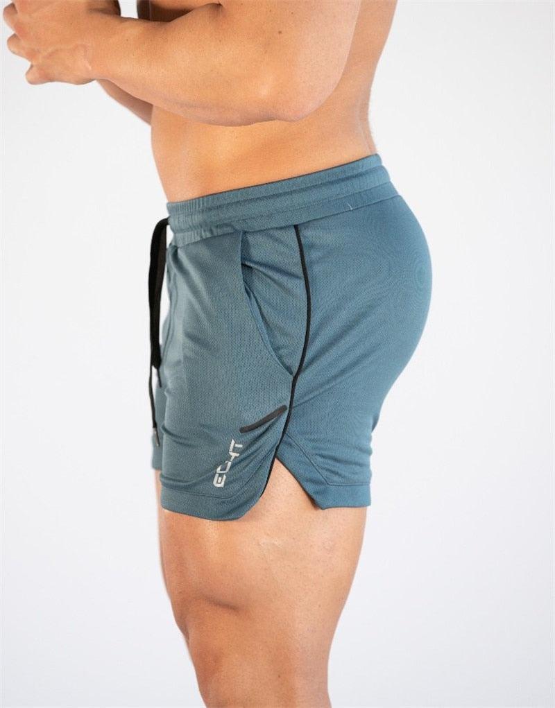 Men’s Quick-Dry Gym Training Shorts with Pockets Fitness Running