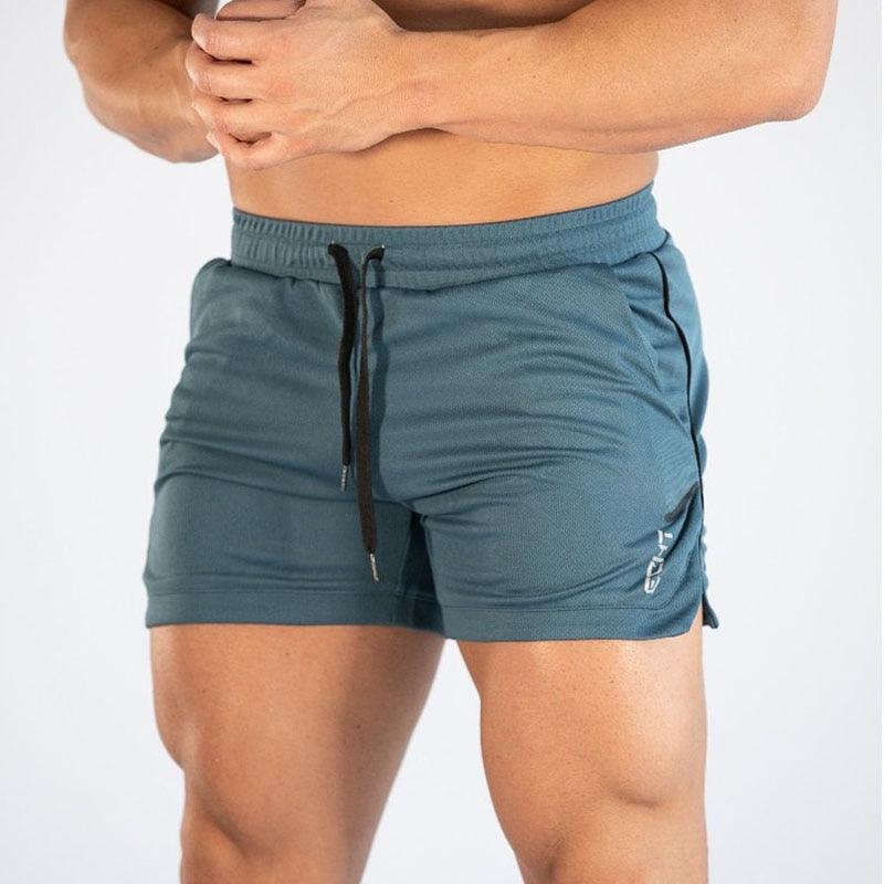 Men’s Quick-Dry Gym Training Shorts with Pockets Fitness Running