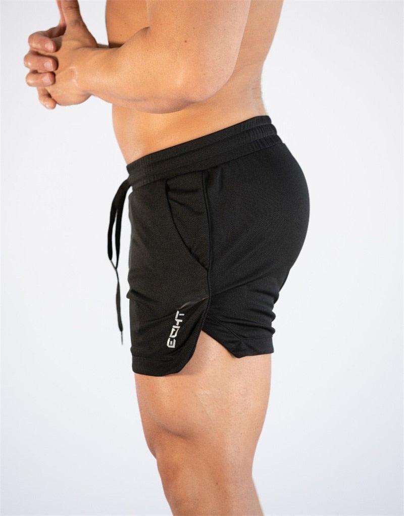 Men’s Quick-Dry Gym Training Shorts with Pockets Fitness Running
